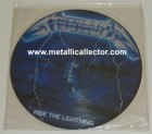 Ride The Lightning picture disc from Music for Nations - Side 1